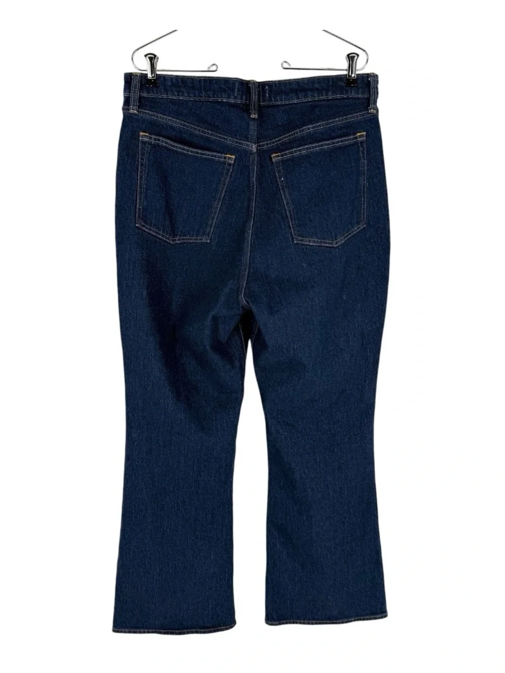 Abercrombie & Fitch Flare Jeans Womens Size 14 Dark Wash Curve Love High Rise